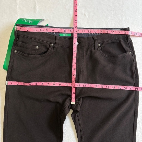 Jachs New York 38x32 5-Pocket Pants, Straight Fit, Flex Waistband, Black NWT - Picture 11 of 16